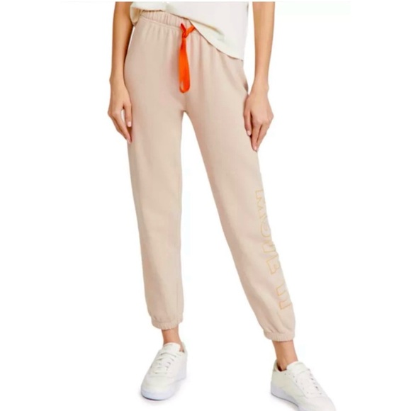 MOTHER Pants - MOTHER Denim Move It The Bender Jogger Sweatpants Rose Dust:Orange XS
